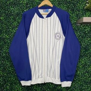 Vintage 1990s Spalding Baseball Style Zip Up Jacket